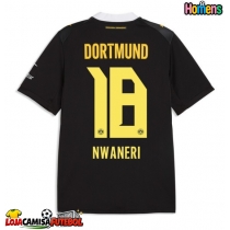 Camisa de Futebol Borussia Dortmund Ethan Nwaneri #18 Equipamento Secundário 2026-27 Manga Curta